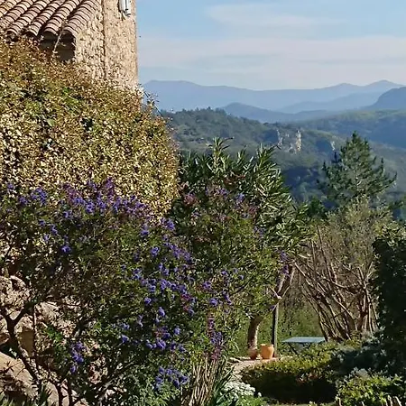 En Cevennes Du Sud, Bergerie Restauree Au Rez De Jardin D'une Bastide Avec Piscine, Vue Exceptionnelle, Authenticite Et Confort Saint-Laurent-le-Minier