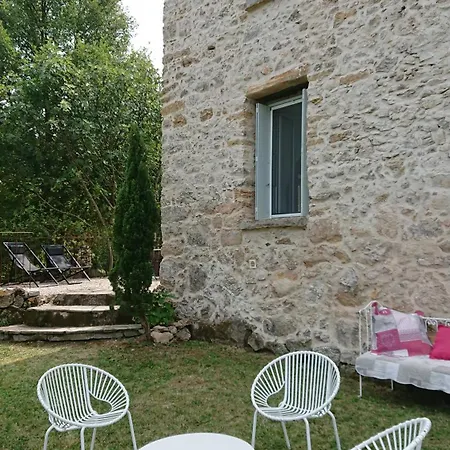 En Cevennes Du Sud, Bergerie Restauree Au Rez De Jardin D'une Bastide Avec Piscine, Vue Exceptionnelle, Authenticite Et Confort 別荘 *