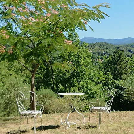 En Cévennes Du Sud, Bergerie Restaurée Au Rez De Jardin D'une Bastide Avec Piscine à Débordement, Vue Exceptionnelle, Authenticité, Confort, Repos Assuré Au Cœur De La Nature * Saint-Laurent-le-Minier