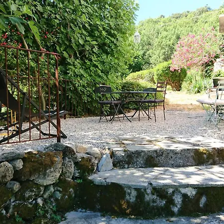 Casa vacanze En Cévennes Du Sud, Bergerie Restaurée Au Rez De Jardin D'une Bastide Avec Piscine à Débordement, Vue Exceptionnelle, Authenticité, Confort, Repos Assuré Au Cœur De La Nature *